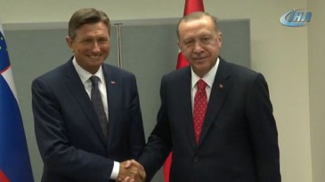 Cumhurbaşkanı Erdoğan kritik görüşmelerde bulundu