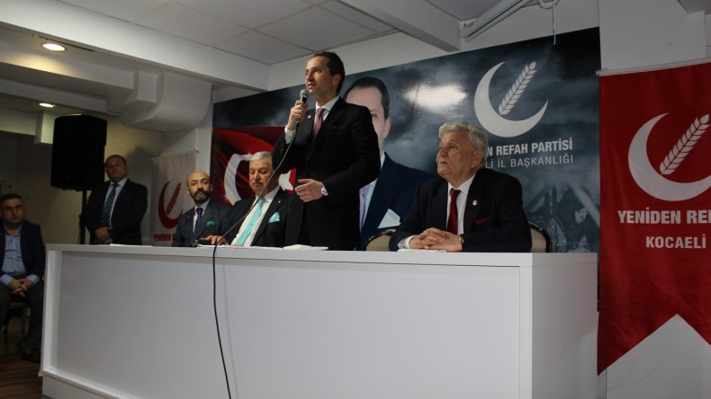 Yeniden Refah Partisi Genel Başkanı Dr. Fatih Erbakan Kocaeli ye Geldi.