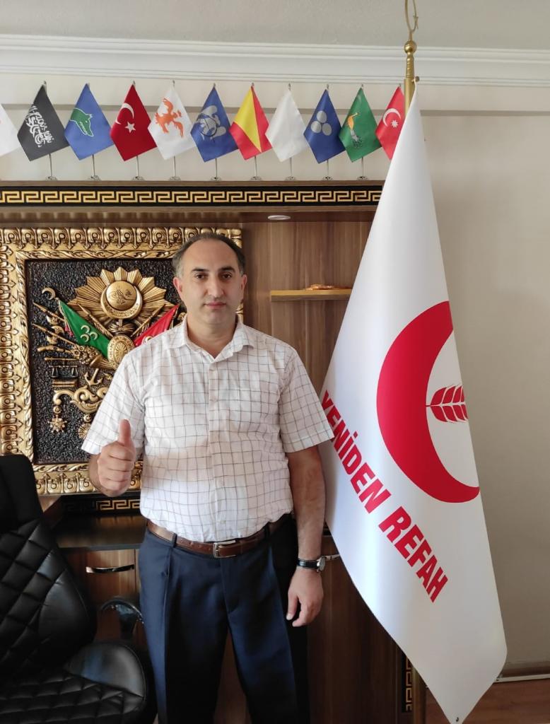 Yeniden refah partisi Çayırova ilçe teşkilatlanma birim başkanı Bilgin Karadağ