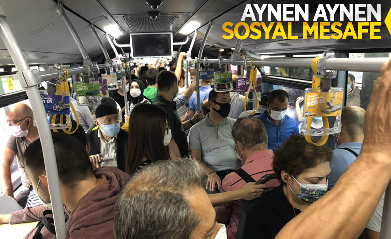 İstanbul’da toplu ulaşımda yoğunluk