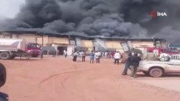 Sudan’da ilaç deposunda yangın