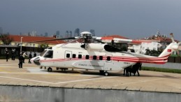 Cumhurbaşkanı Erdoğan Fatih sondaj gemisini ziyaret için helikopterle İstanbul’dan ayrıldı