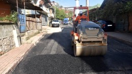 İzmit Serdar Mahallesi yolları yenileniyor