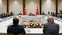 Cumhurbaşkanı Erdoğan dan akademisyenlerle müsilaj toplantısı