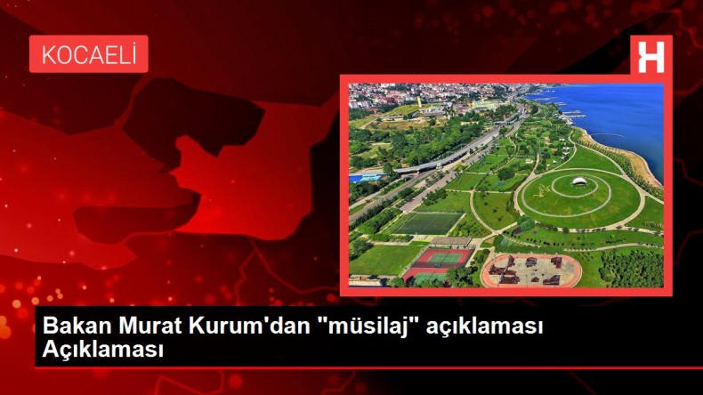 Bakan Murat Kurum, “Şu an Marmara Denizi’nde herhangi bir müsilaj problemi yok dedi