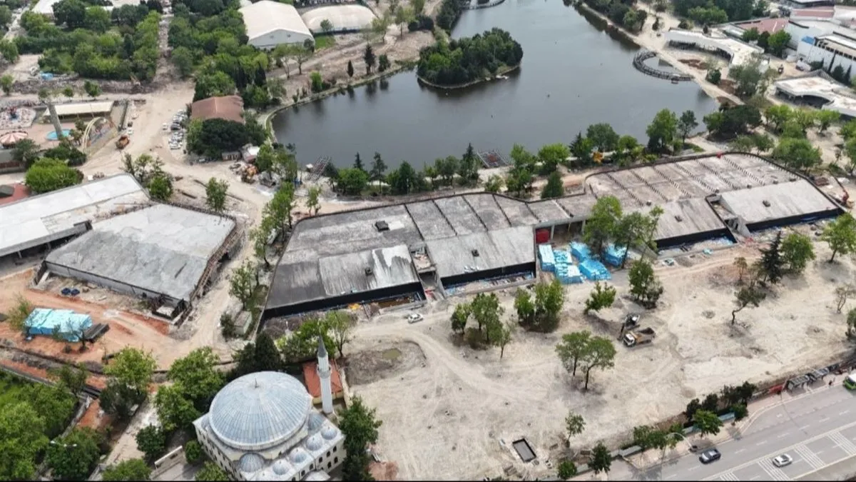 Kocaeli Fuar Alanı Yeşil bir cennete dönüşüyor