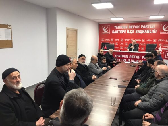 SÖĞÜT Kartepe ilçe toplantısına katıldı.