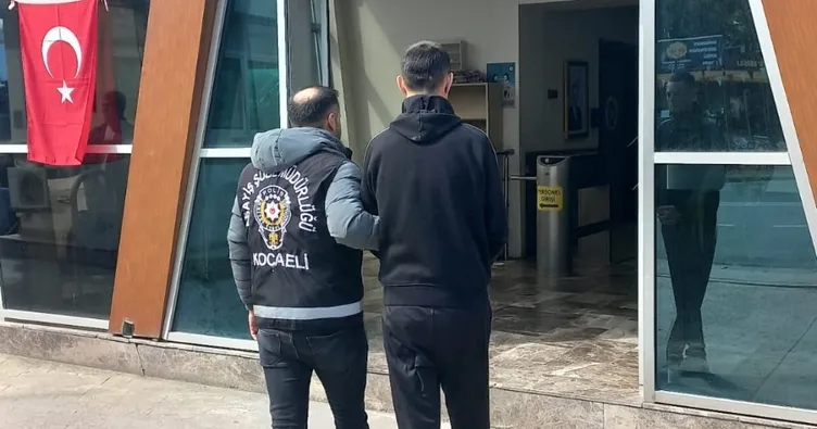 19 yıl hapis cezasıyla aranıyordu! İzmit'te yakalandı